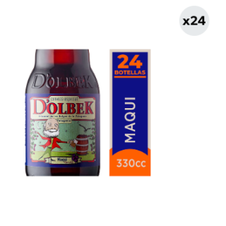 24x Cerveza D'Olbek Maqui 4.8° Botella 330cc