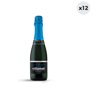 12x Espumante Viñamar Brut Unique 375cc