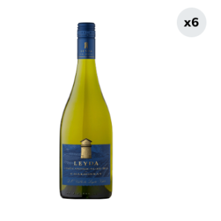 6x Vino Leyda Coastal Vineyard Fallaris Chardonnay 750cc