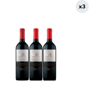3x Vinos 1865 Cepas 750cc