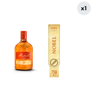Pisco Mistral Nobel 40° 750 cc