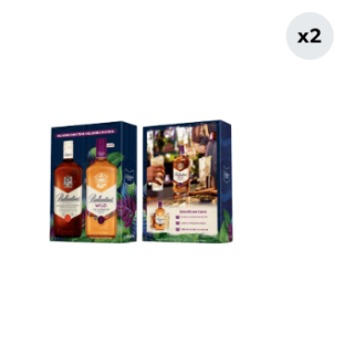 Pack Whisky Ballantine's Finest 40° 750cc + Wild 30° 700cc