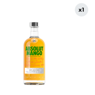 Vodka Absolut Mango 38° 750cc