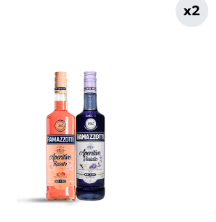 Aperitivo Ramazzotti Rosato + Violetto 15° 700cc