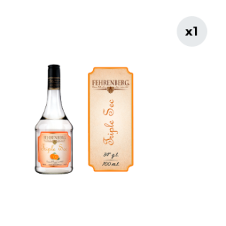 Licor Fehrenberg Triple Sec 34° 700cc