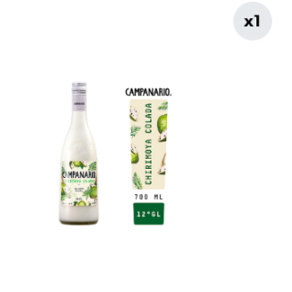 Cóctel Campanario Chirimoya Colada 12° 700cc