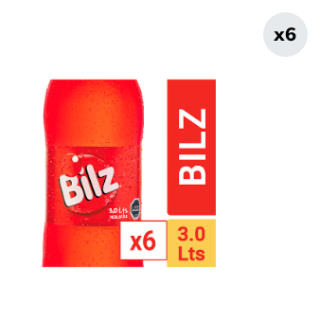 6x Bebida Bilz Botella 3L