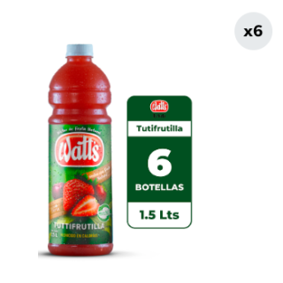 6x Néctar Watt's Tuttifrutilla 1.5L